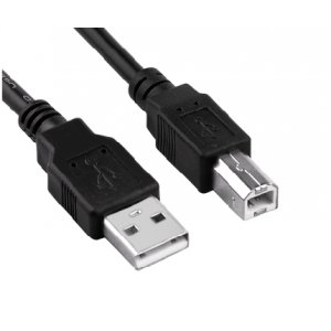 usb打印机线 2.0高速方口数据线 方口A-B USB打印线 连接线1.5米